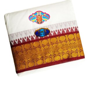 PATTAR PANCHE -white big border